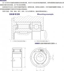 GC-B滾柱式單向離合器