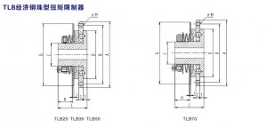 TLB 經(jīng)濟(jì)鋼珠型扭矩限制器